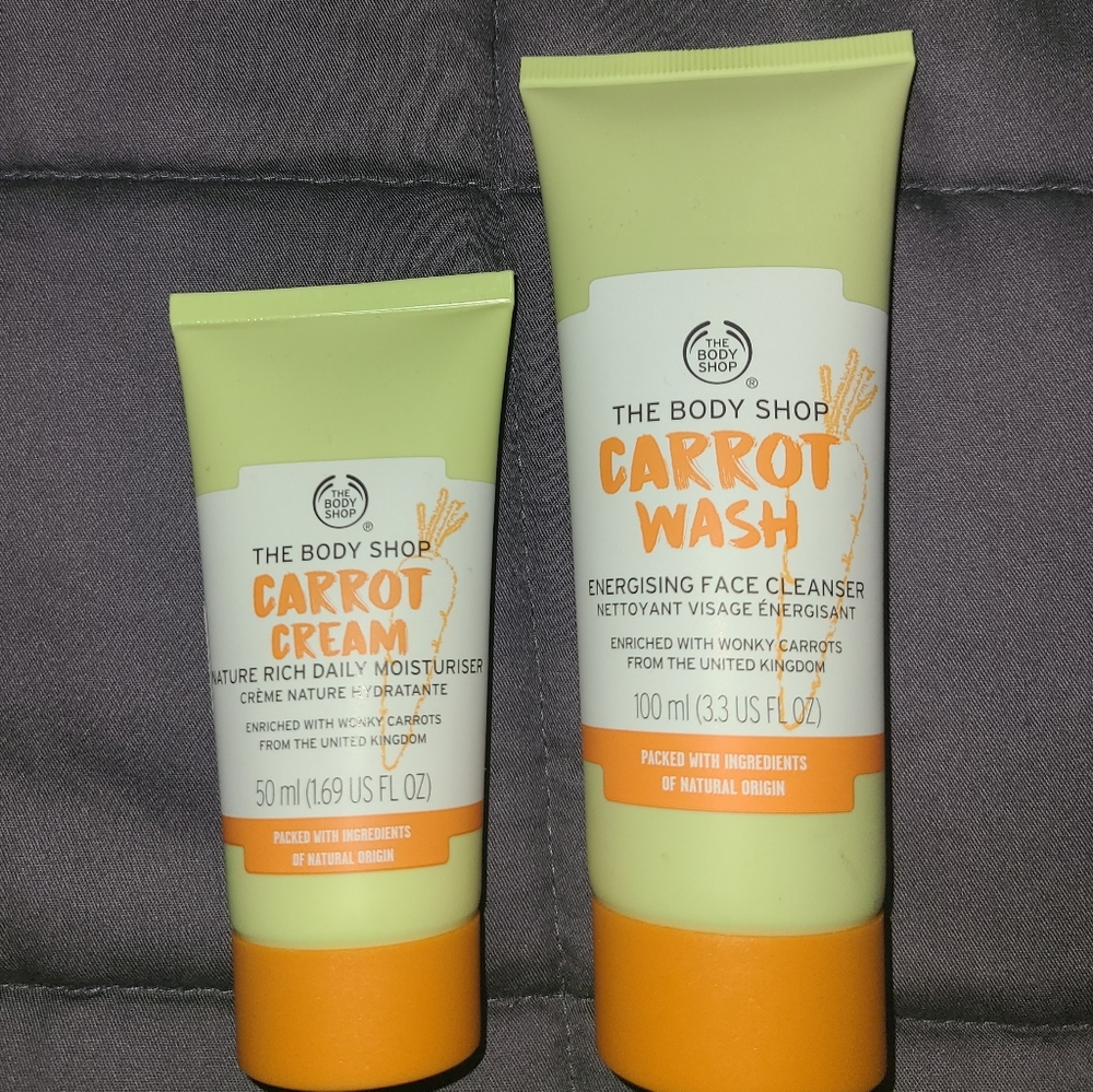 The Body Shop° 🥕 Carrot Wash & Cream